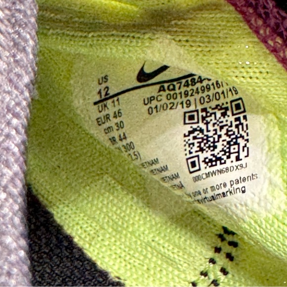 Nike Flex Contact 3 Men’s Running Shoes Size 12 Black Volt Glow Lightweight - Picture 13 of 14